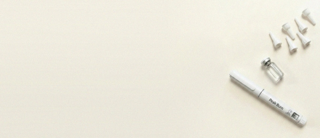 Peak peptide pen with bacteriostatic water vial