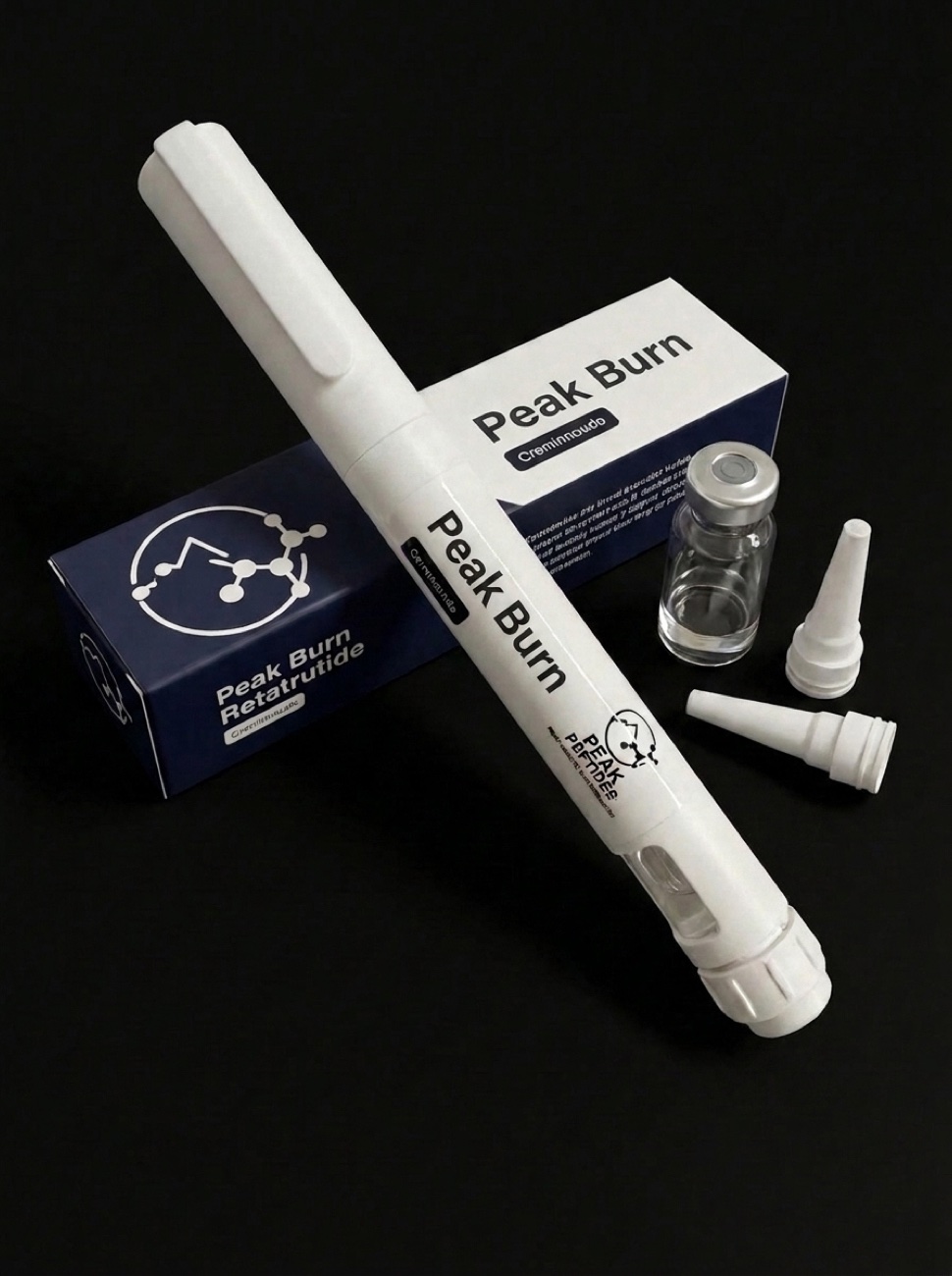 Peak Burn pen in hand